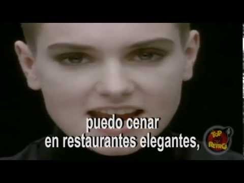 Sinéad O'Connor -- nothing compares to you subtitulada al español TOP RETRO