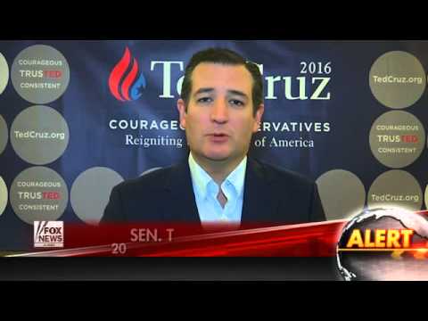 How would Ted Cruz respond to terror attacks in Paris?