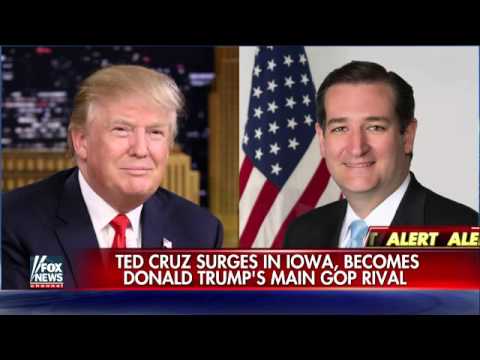 Cruz pulls nearly even with Trump in Iowa poll, Carson sinks