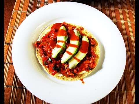 Tostadas de Marlin Ahumado, receta sencilla