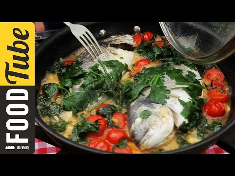 Seabream in Crazy water with Gennaro Contaldo