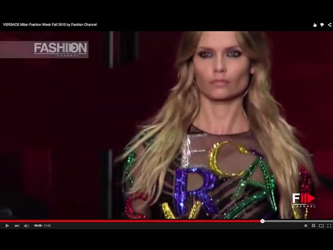 VERSACE Milan Fashion Week Fall 2015 feat. Natasha Poly & Karlie Kloss by Fashion Channel