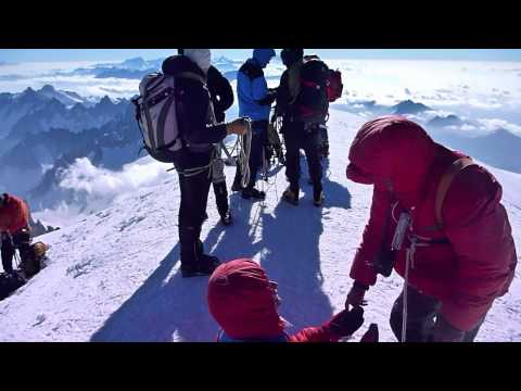 Mont Blanc 4810 m npm." Aiguille du Gouter " Full Story HD Movie by Heliasz