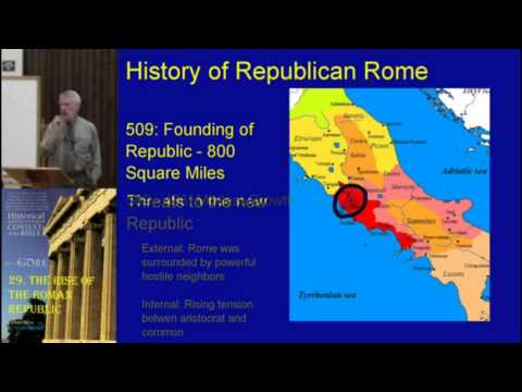 29. The Rise of the Roman Republic