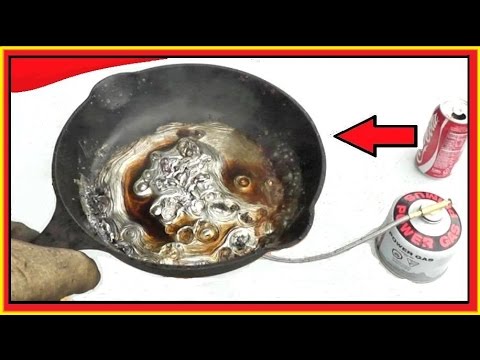 COKE vs Molten LEAD  -  Beautiful Surprise!