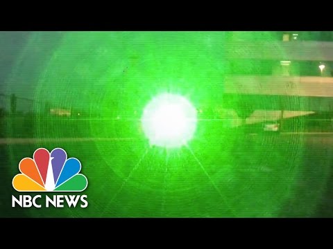 Flying Blind: Aircraft Laser Tags On The Rise | Short Take | NBC News