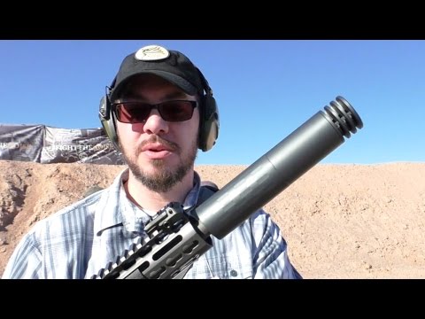 Silencerco Omega .30 Cal Can Suppressor: SHOT Show 2015