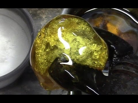 Super Cooled Nickel Ball in Honey