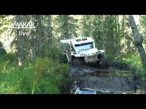 Makar terrain vehicle. Taiga. North Urals