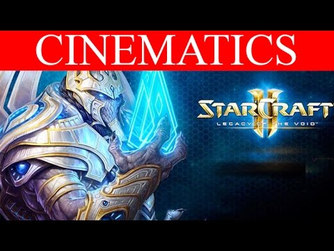 (SPOILERS) StarCraft 2 Legacy of the Void Cinematics Campaign HD Ultra Gameplay