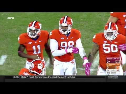 2015 Clemson vs Boston College Football Game