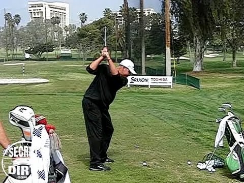 Slow Motion - Rocco Mediate, DTL View, Short Iron - Episode #1085