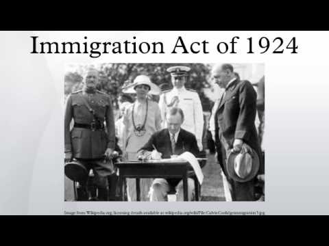 Immigration Act of 1924