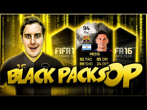 OMFG MESSI IN A BLACK FRIDAY PACK OPENING! FIFA 16 ULTIMATE TEAM