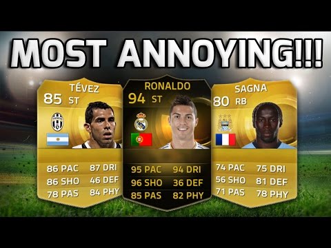 FIFA 15 - MOST ANNOYING TEAM EVER!!! - Fifa's Most Annoying Players Ever Squad Builder