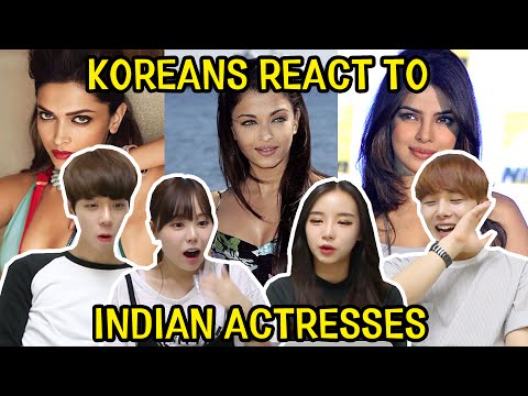 Koreans React to Indian Actresses | KoreanStarTV