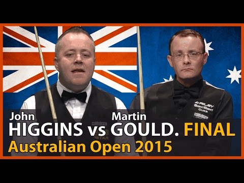 ᴴᴰ John Higgins vs Martin Gould [FINAL] 2015 Australian Open Snooker