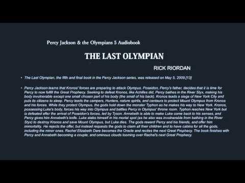 The Last Olympian (Percy Jackson and the Olympians Book 5) Audiobook