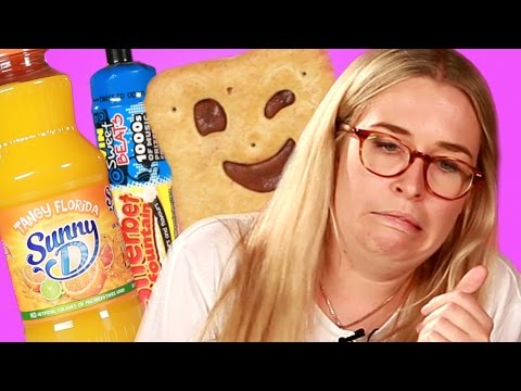 British Adults Try Sweets From Their Childhoods