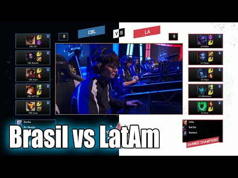 Brazil vs Latin America | IWC All-Star Melbourne 2015 Day 1 | CBLOL vs LA All Stars