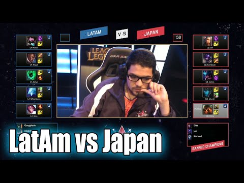 Latin America vs Japan | IWC All-Star Melbourne 2015 Day 3 | LA vs LJL LoL eSports All Stars