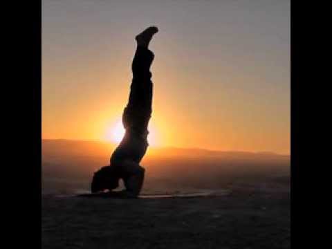 Yoga Inversions in the Verdugo Mountains