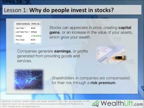 Stock Investing Lesson 1 - What is the Stock Market?