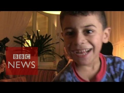 'Missing' Syrian refugee boy Azam found in Germany - BBC News