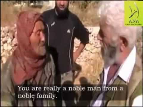 Watch how the FSA Fighters in Syria treat an Alawite Oldster