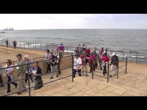 Caesarea Maritima By The Sea - Touring Israel