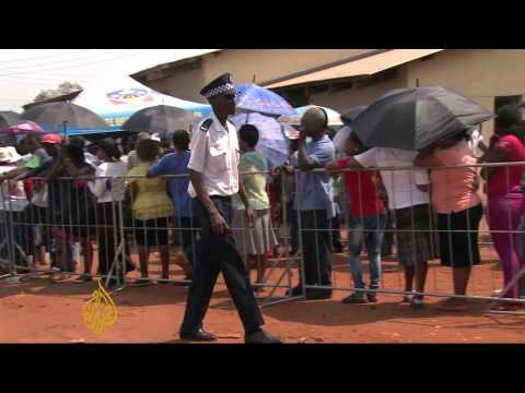 Vote ballots counted in Swaziland