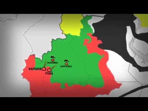 War in Syria  Current FrontLine Situation 4 September 2015