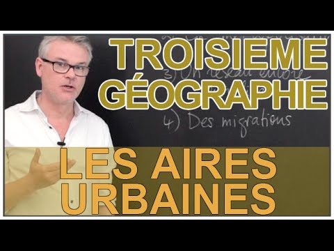 Les aires urbaines - Géographie - 3e - Les Bons Profs