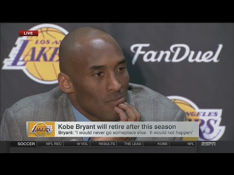 Kobe Bryant Full Press Conference - Retirement Announcement | November 29, 2015 | NBA 2015-16 Season