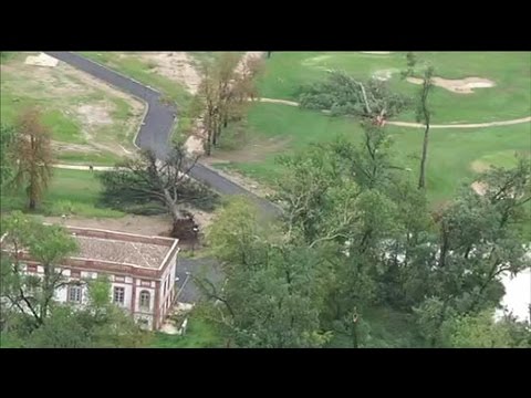 Orages à Montauban: les images des dégâts depuis l’hélicoptère de BFMTV