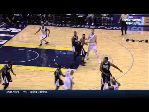 Courtney Lee game-winner buzzer-beater lob play: Sacramento Kings at Memphis Grizzlies