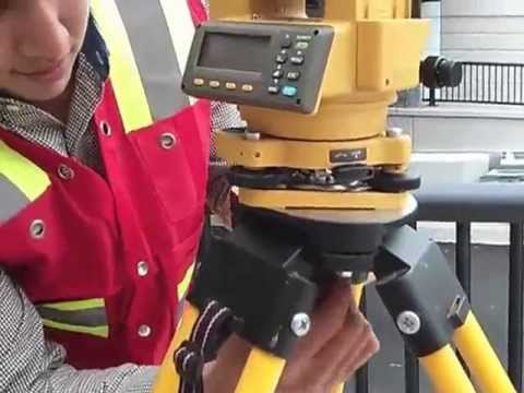 total station set up, engineering, surveying an layout fuctions