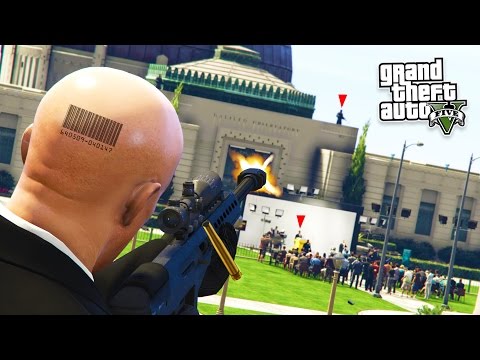 GTA 5 PC Mods - ULTIMATE HITMAN AGENT 47 MOD! GTA 5 Hitman Mod Gameplay! (GTA 5 Mods Gameplay)