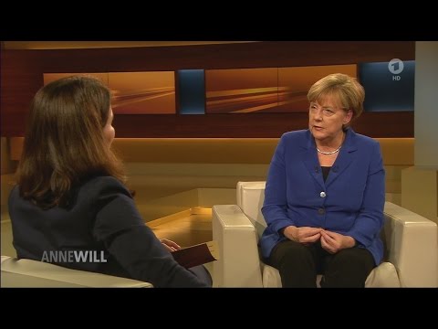 Anne Will | 7.10.2015 | Die Kanzlerin in der Flüchtlingskrise - Angela Merkel im Interview [HD]