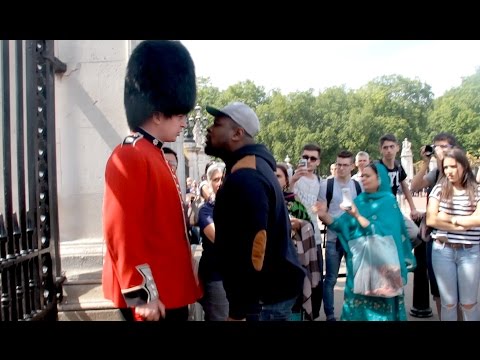 Make way for The Queens Guard Prank