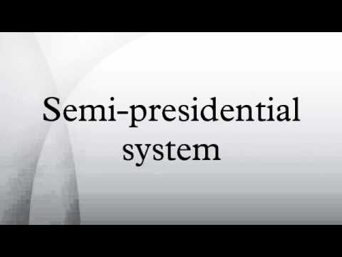 Semi-presidential system