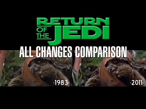 All Changes Made to Return of the Jedi (Comparison Video)