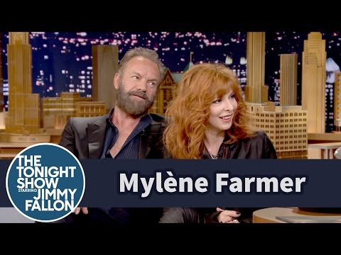 Mylène Farmer Punishes Jimmy for His Bad French