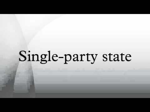 Single-party state