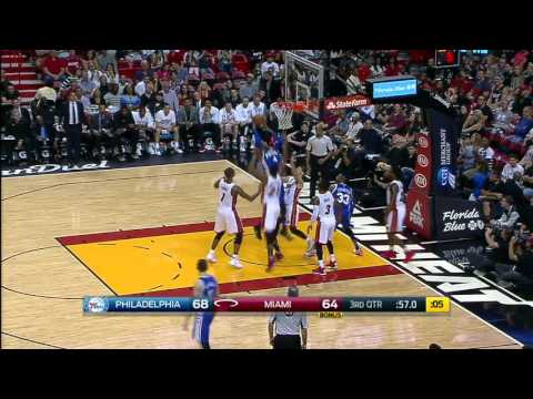 NBA Recap Philadelphia 76ers vs Miami Heat | November 21, 2015 | Highlights