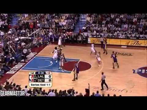 2004 NBA Finals - Los Angeles vs Detroit - Game 3 Best Plays