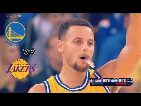 Golden State Warriors vs LA Lakers Full Game Highlights | 2015-16 NBA REGULAR SEASON (60fps)