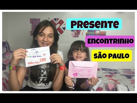 PRESENTE ENCONTRINHO DE SÃO PAULO - CAROL SANTINA