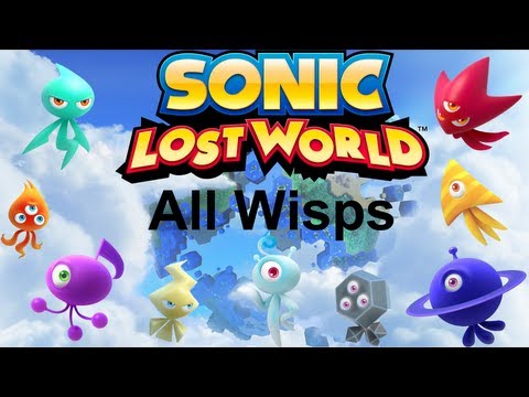 Sonic Lost World - All Wisps Powers