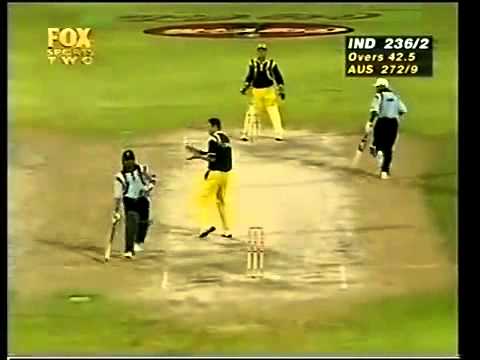 Sachin Tendulkar 134 vs Australia 1998 Sharjah Final YouTube